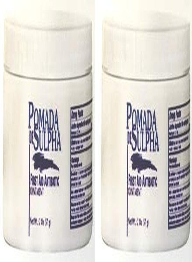 Menper Pomada De Sulpha First Aid Antibiotic Ointment 2 oz. 2-Pack - Image 1